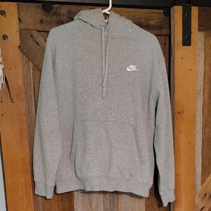 Nike Heather Gray Hoodie L